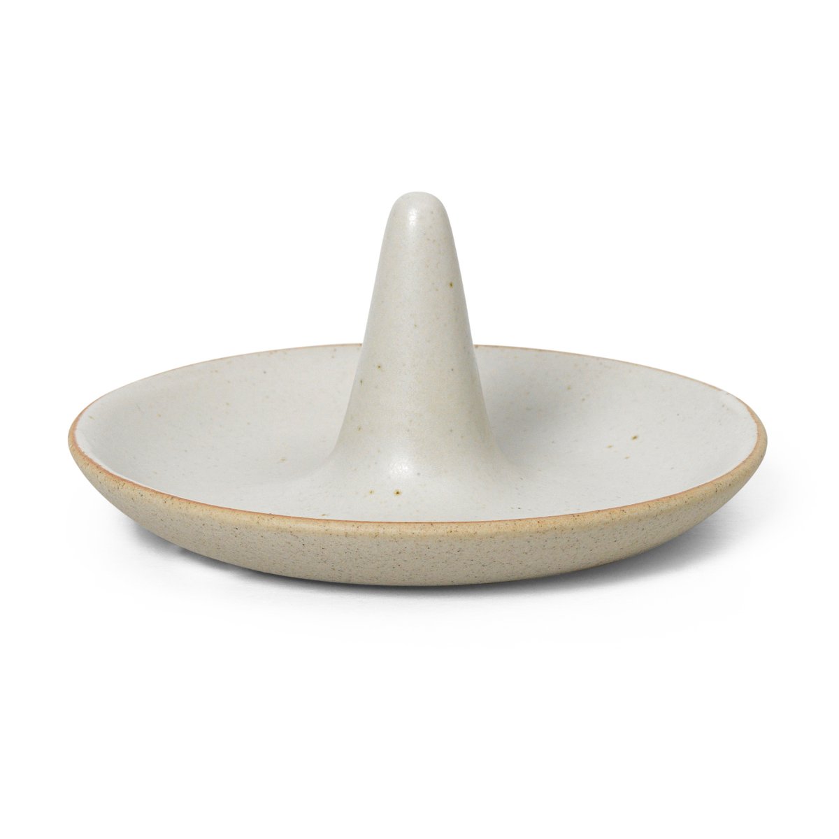 ferm LIVING Ring Cone Ringhalter Off-white speckle