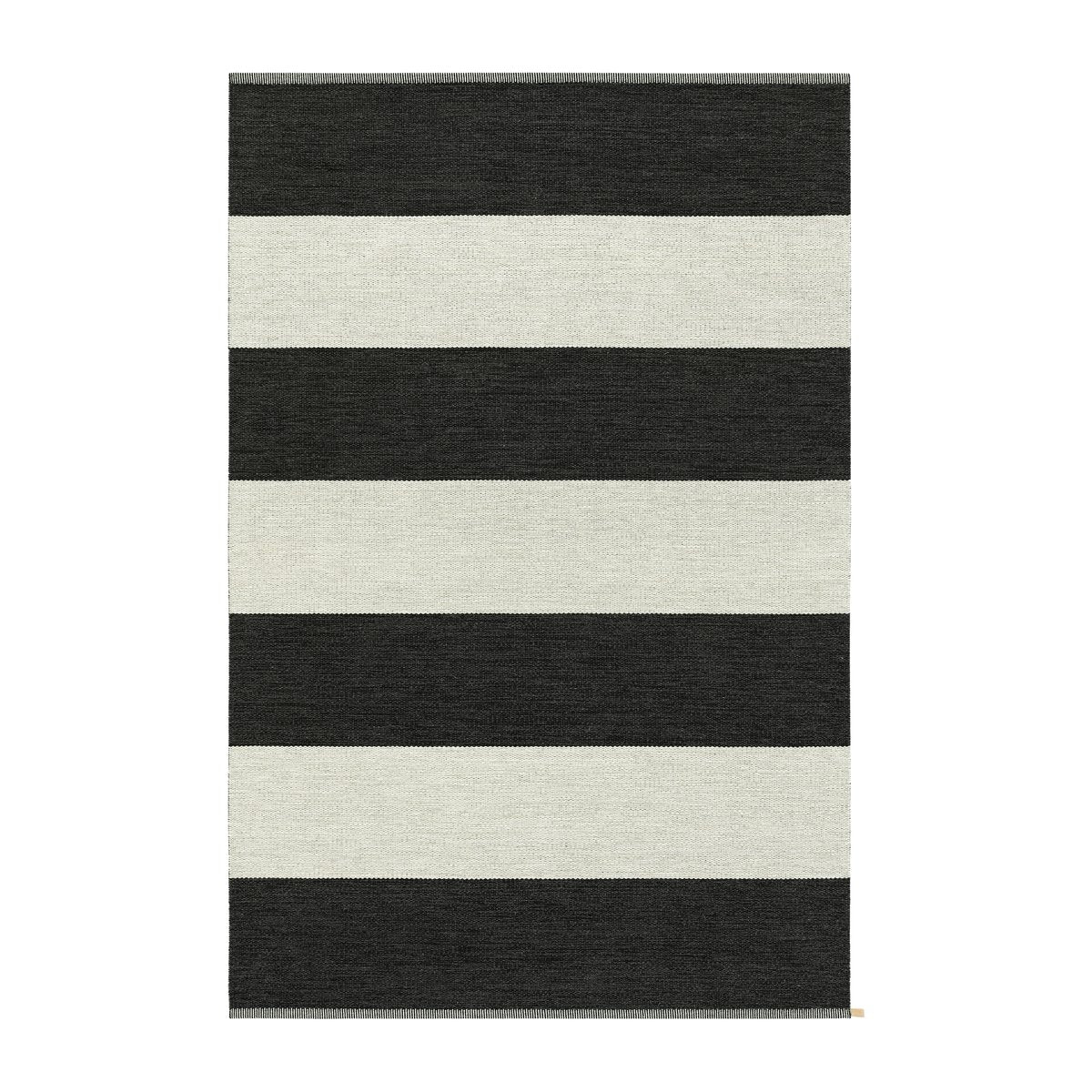 Kasthall Wide Stripe Icon Teppich 160x240 cm Midnight black