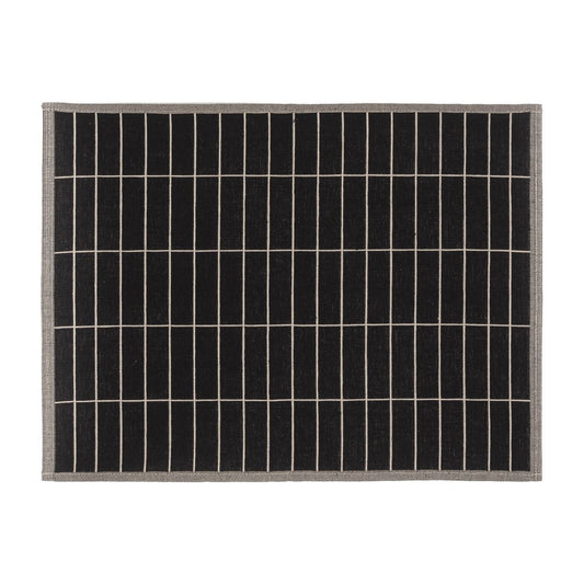 Marimekko Pieni Tiiliskivi Platzdecke 36 x 47cm Charcoal-beige