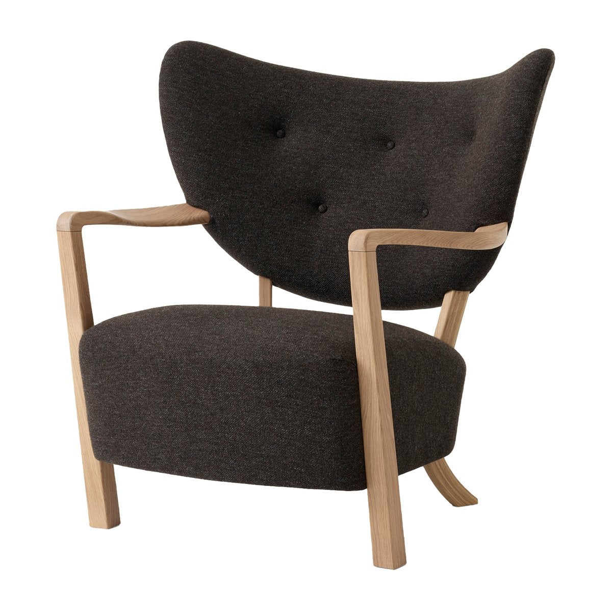 &Tradition Wulff Lounge Chair ATD2 Fauteuil Eiche geölt-Hallingdal