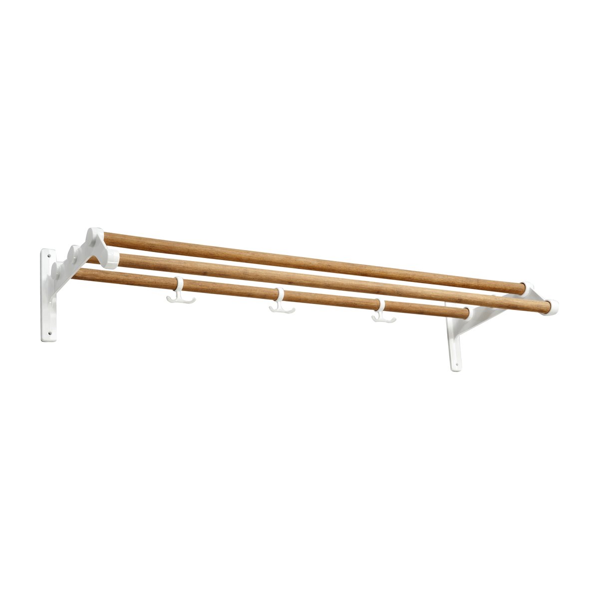 Essem Design Nostalgi 291 Hutablage 100cm Bambu-weiß