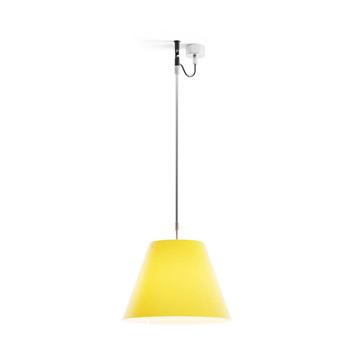 Luceplan Costanza D13 s Pendelleuchte Smart yellow