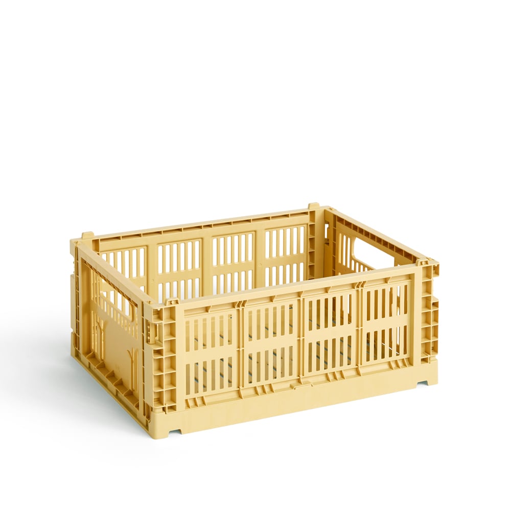 HAY Colour Crate M 26,5 x 34,5cm Golden yellow