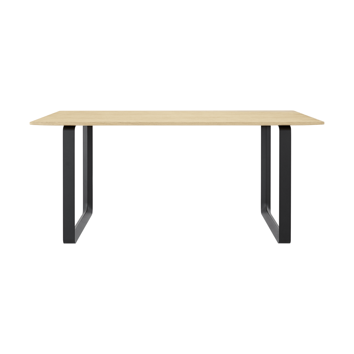 Muuto 70/70 Esstisch 170 x 85cm Solid Smoked oak-Black