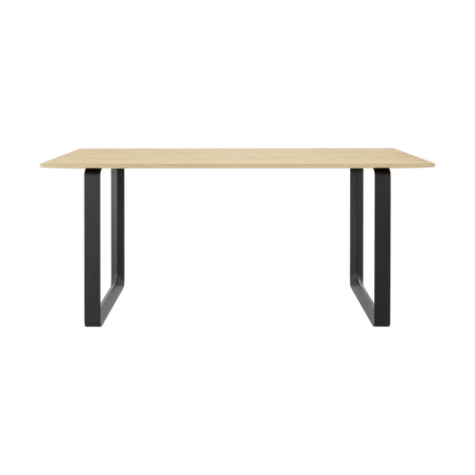 Muuto 70/70 Esstisch 170 x 85cm Solid Smoked oak-Black