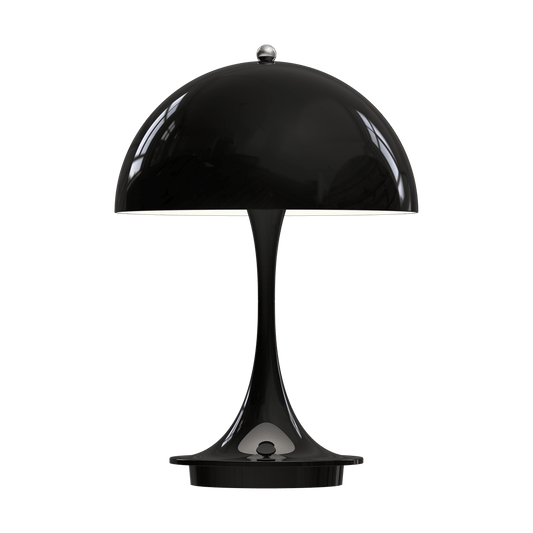 Louis Poulsen Panthella 160 portable bordslampa metall Svart