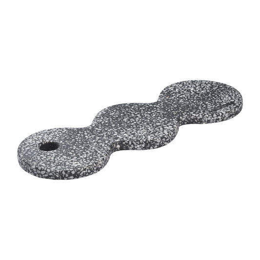 Humdakin Humdakin Terrazzo Tablett 40 cm Black