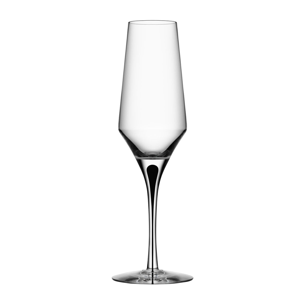 Orrefors Metropol Champagnerglas 27cl Clear / Black