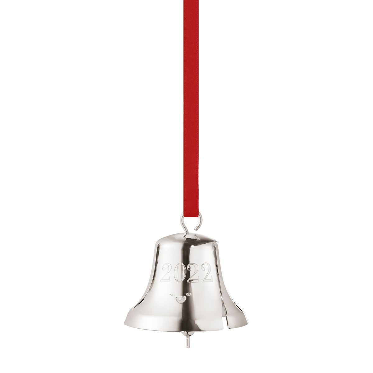 Georg Jensen 2022 Weihnachtsglocke Palladiniert