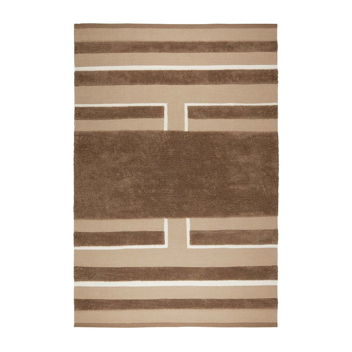 Chhatwal & Jonsson Veda Teppich 170 x 240 cm Mocha-Beige-Off-White