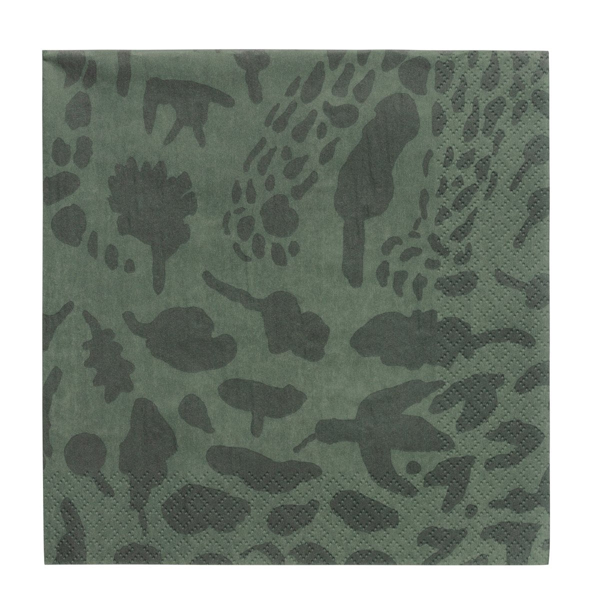 Iittala Oiva Toikka Cheetah Serviette 20er Pack Grün