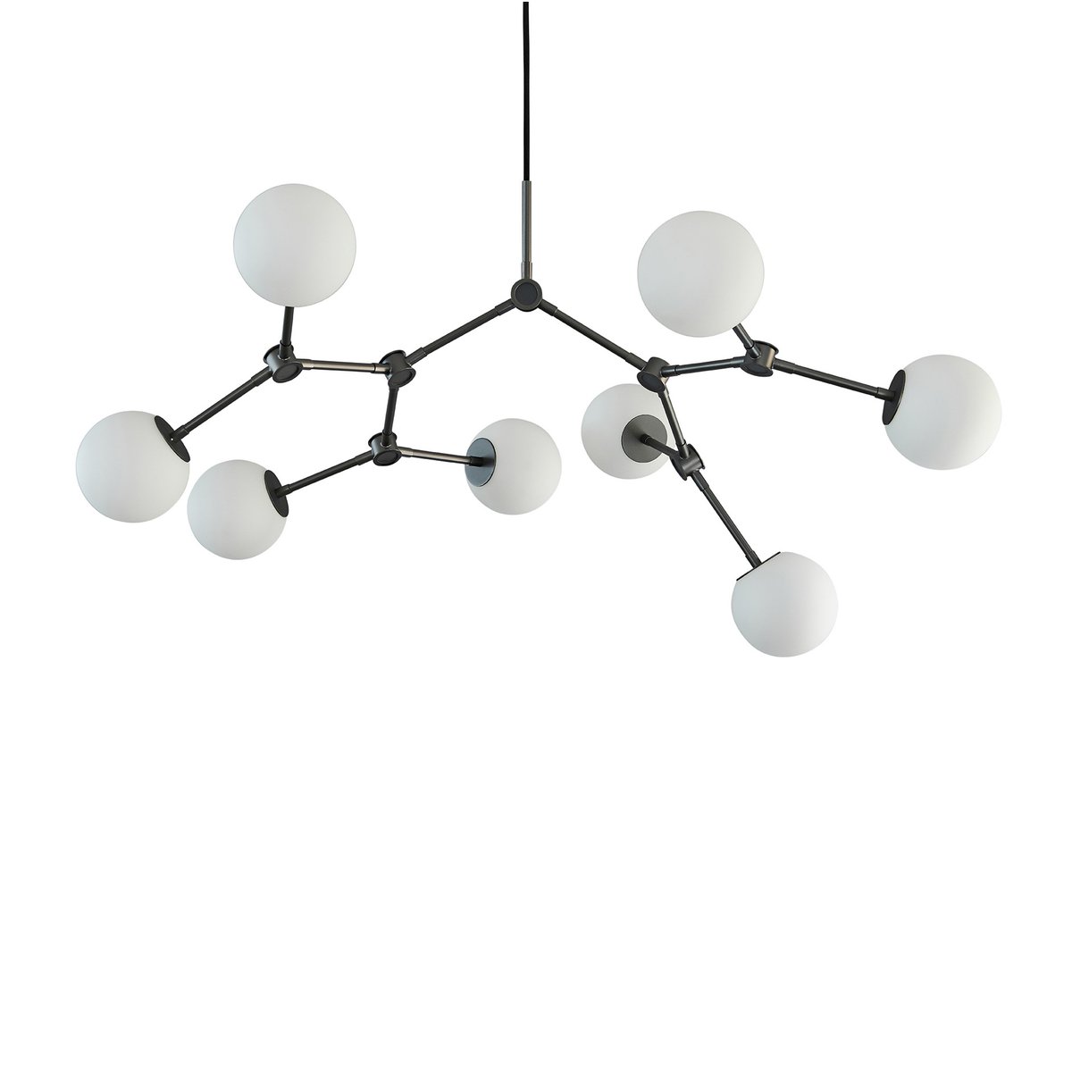 101 Copenhagen Drop Chandelier Bulp takkrona mini Grå