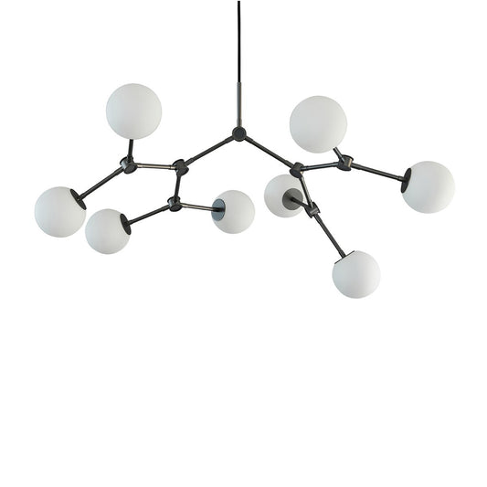 101 Copenhagen Drop Chandelier Bulp takkrona mini Grå