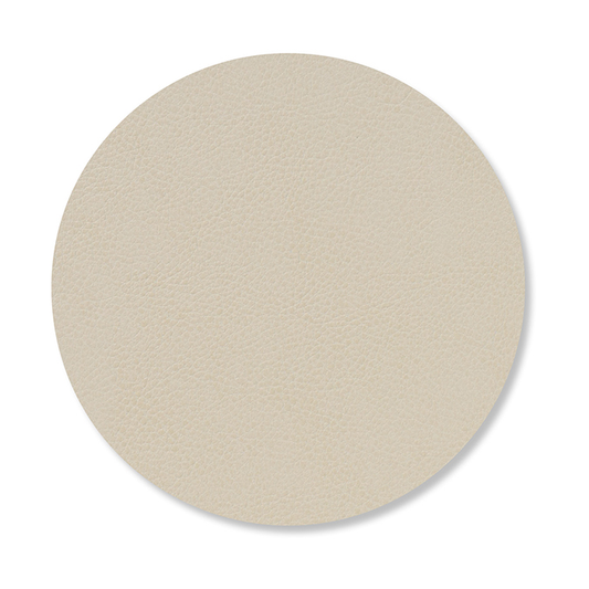 LIND DNA Serene Glasuntersetzer circle Ø10cm Cream