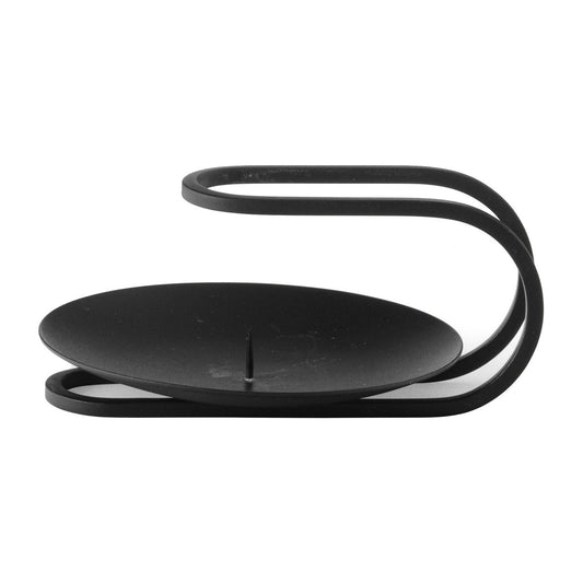 Audo Copenhagen Clip Kerzenständer 5 cm Schwarz