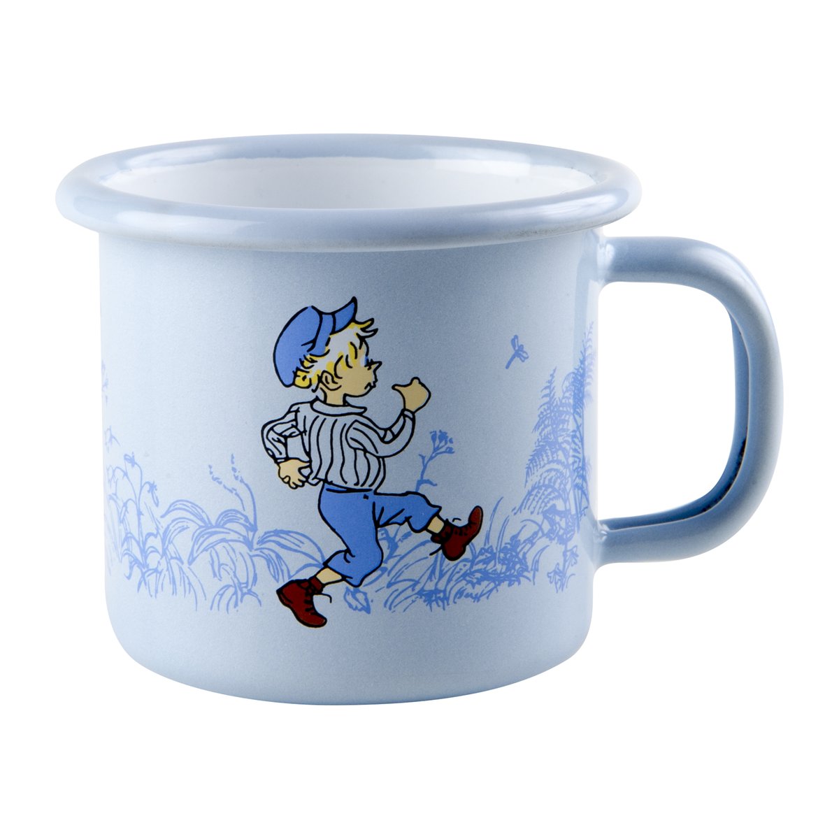 Muurla Emil blue Emaillierte Tasse 1,5 dl Light Blue