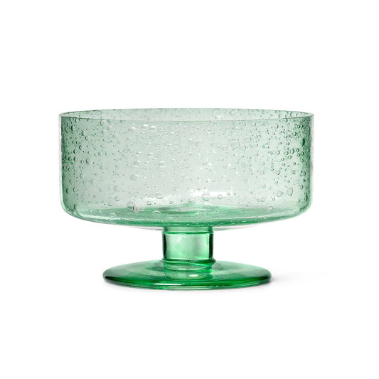 ferm LIVING Oli Dessertglas 54cl Recycled Clear