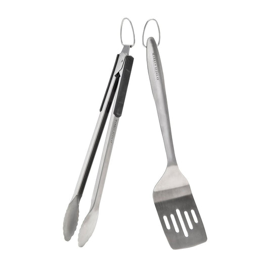 Markus Aujalay Markus BBQ Grillset 2-teilig 10x43 cm Silver