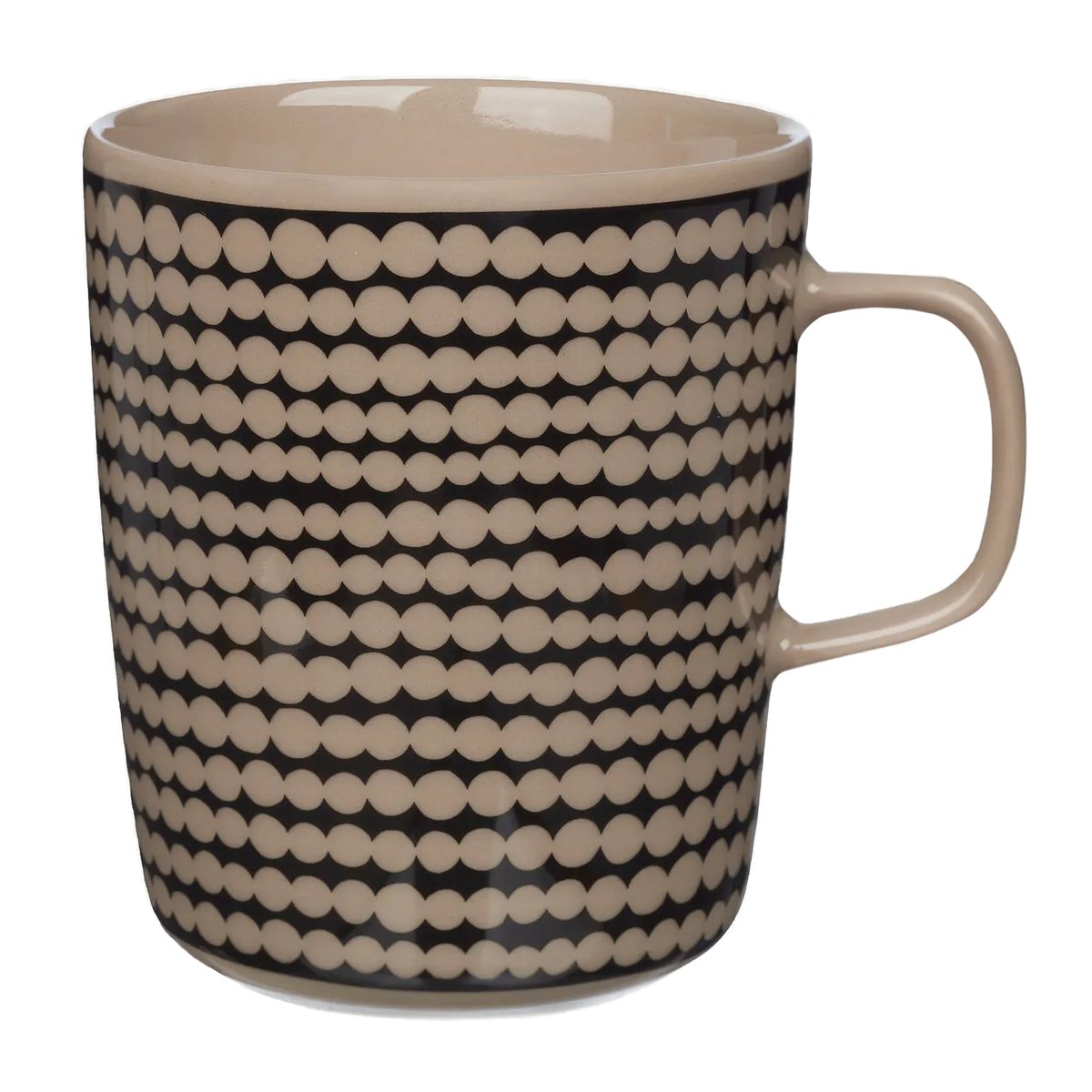 Marimekko Räsymatto Tasse 25 cl Terra-Schwarz