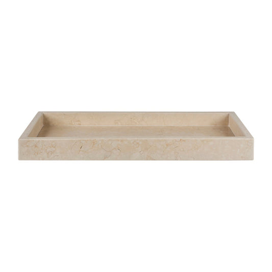 Mette Ditmer Marble dekorationsbricka 16x31 cm Sand