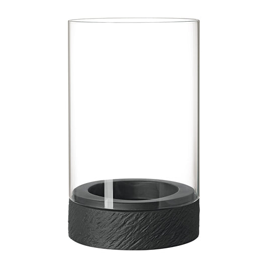 Villeroy & Boch Manufacture Rock Home Hurricane Windlicht L Schwarz