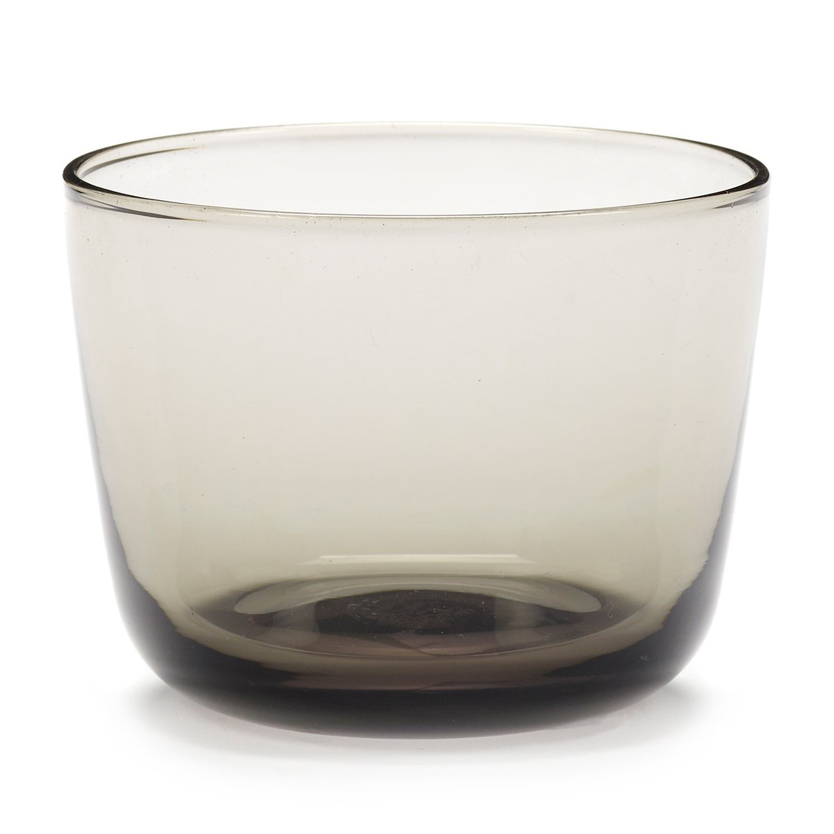 Serax Cena niedriges Glas Ø 8,5 cm Smokey Grey