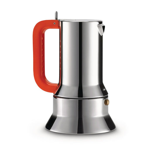 Alessi 9090 Manico forato Espresso-Kaffeemaschine 3 Tassen