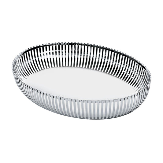 Alessi PCH06 Korb oval 20 x 26 cm Edelstahl