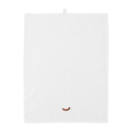 Normann Copenhagen Yummy Geschirrtuch 50 x 70 cm Sausage