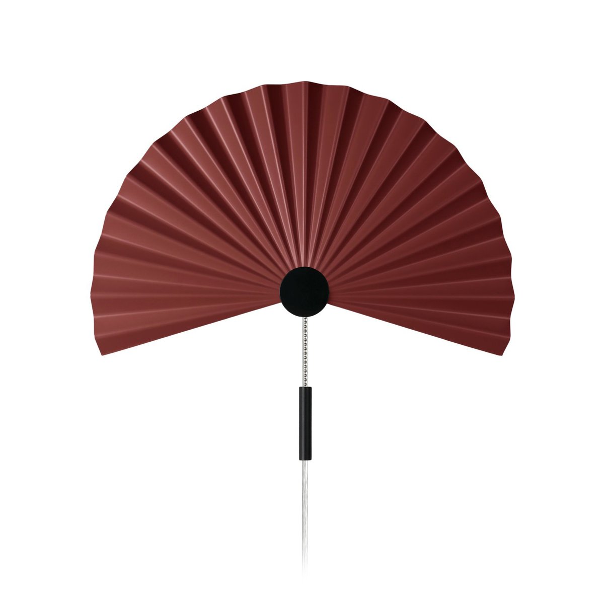 Globen Lighting Zen Wandleuchte 35 cm Maroon-Black