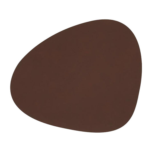 LIND DNA Nupo Platzdecke curve M Dark brown