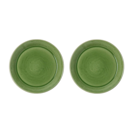 PotteryJo Daga Teller Ø 25 cm 2er-Pack Green