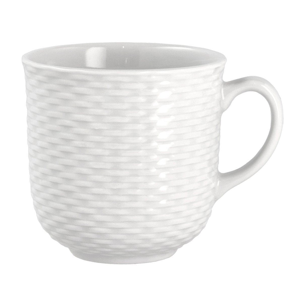 Pillivuyt Basket Tasse 37cl Weiß