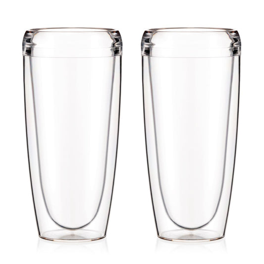 Bodum Pavina Outdoor doppelwandiges Glas 2er Pack 60cl