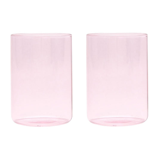 Design Letters Design Letters Lieblingsglas 35 cl 2er-pack Rosa