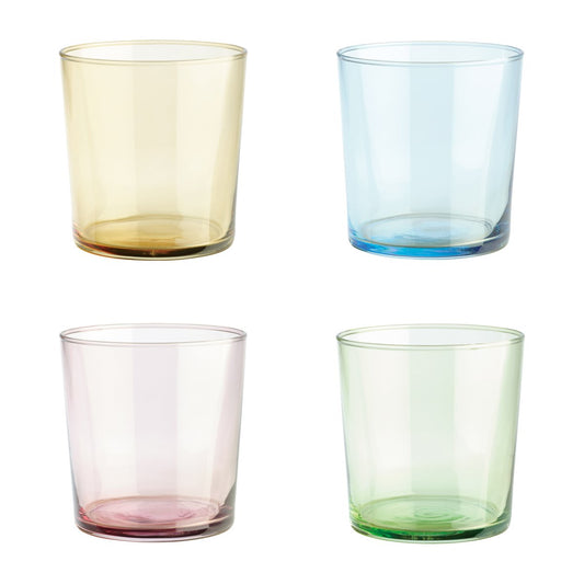 Aida Café Wasserglas multi 4er Pack