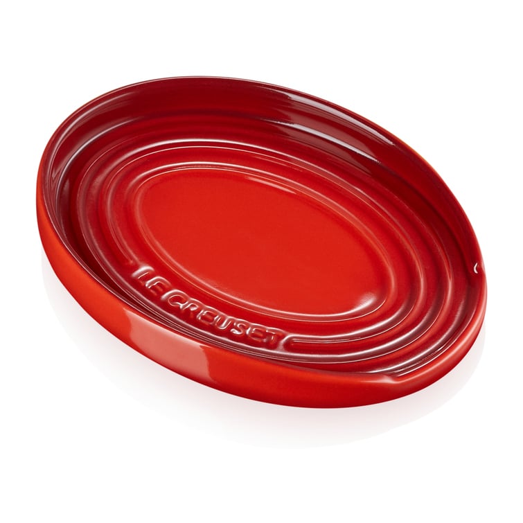 Le Creuset Oval Halter für Kochlöffel Cerise