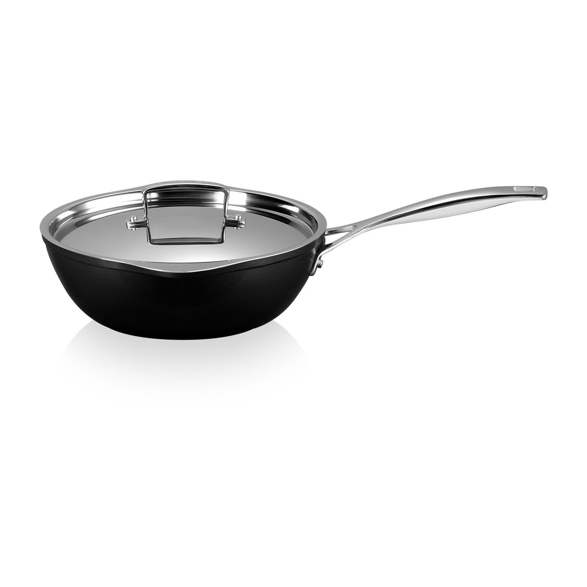 Le Creuset Le Creuset Saucentopf toughened Non-Stick Black