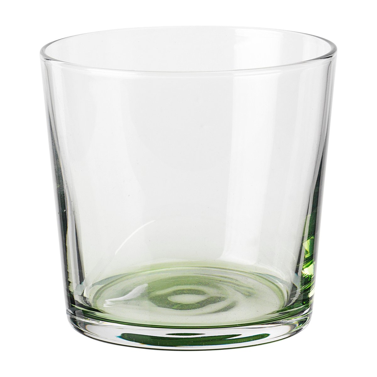 Broste Copenhagen Hue Wasserglas 15cl Clear-olive green