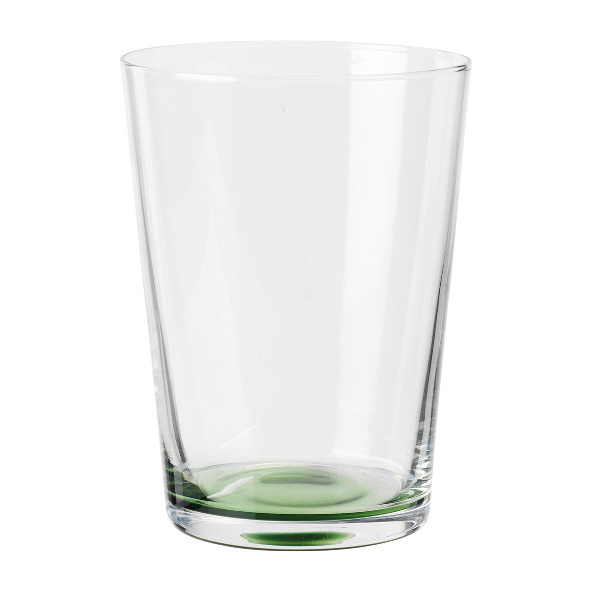 Broste Copenhagen Hue Wasserglas 30cl Clear-olive green