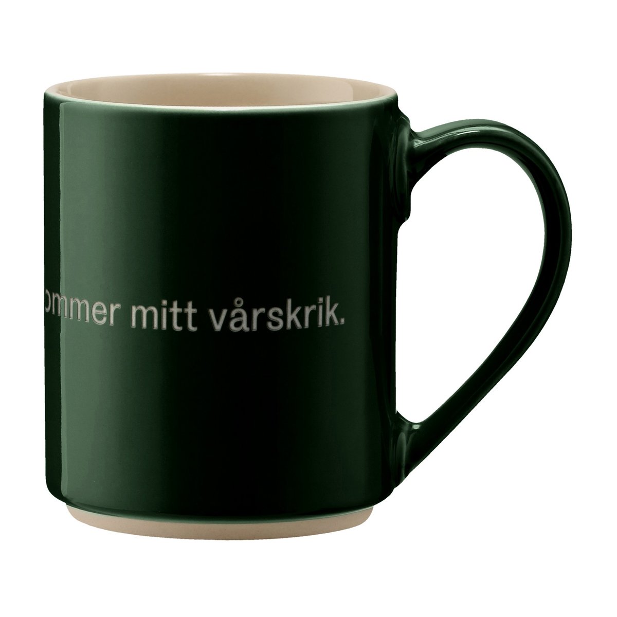 Design House Stockholm Astrid Lindgren Tasse, håll für örona Schwedischer Text