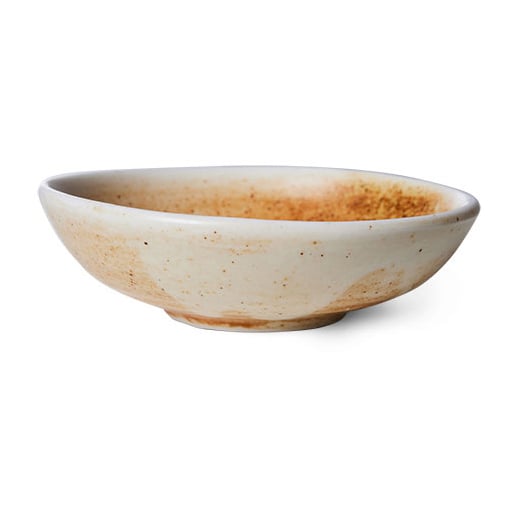 HKliving Home Chef Schale klein Ø9cm Rustic cream-brown