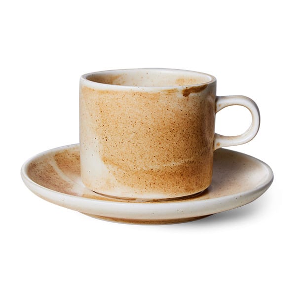 HKliving Home Chef Tasse 22cl Rustic cream-brown