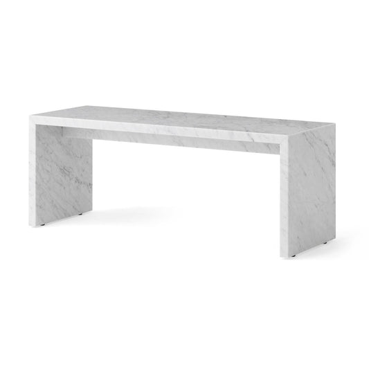 Audo Copenhagen Plinth Bridge Beistelltisch Carrara