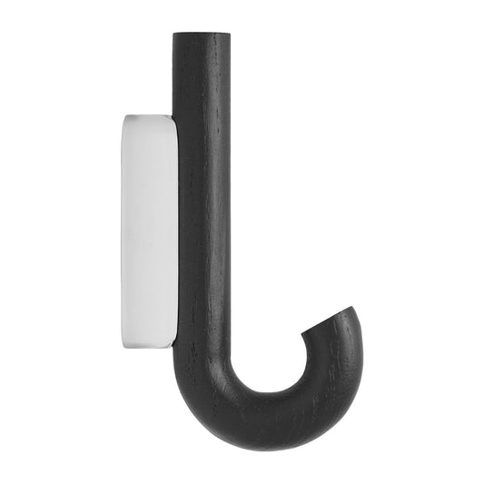 Gejst Hook Haken mini 13.3cm Schwarze Eiche-Chrom