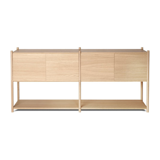 Gejst Sceene bookcase H Helle Eiche