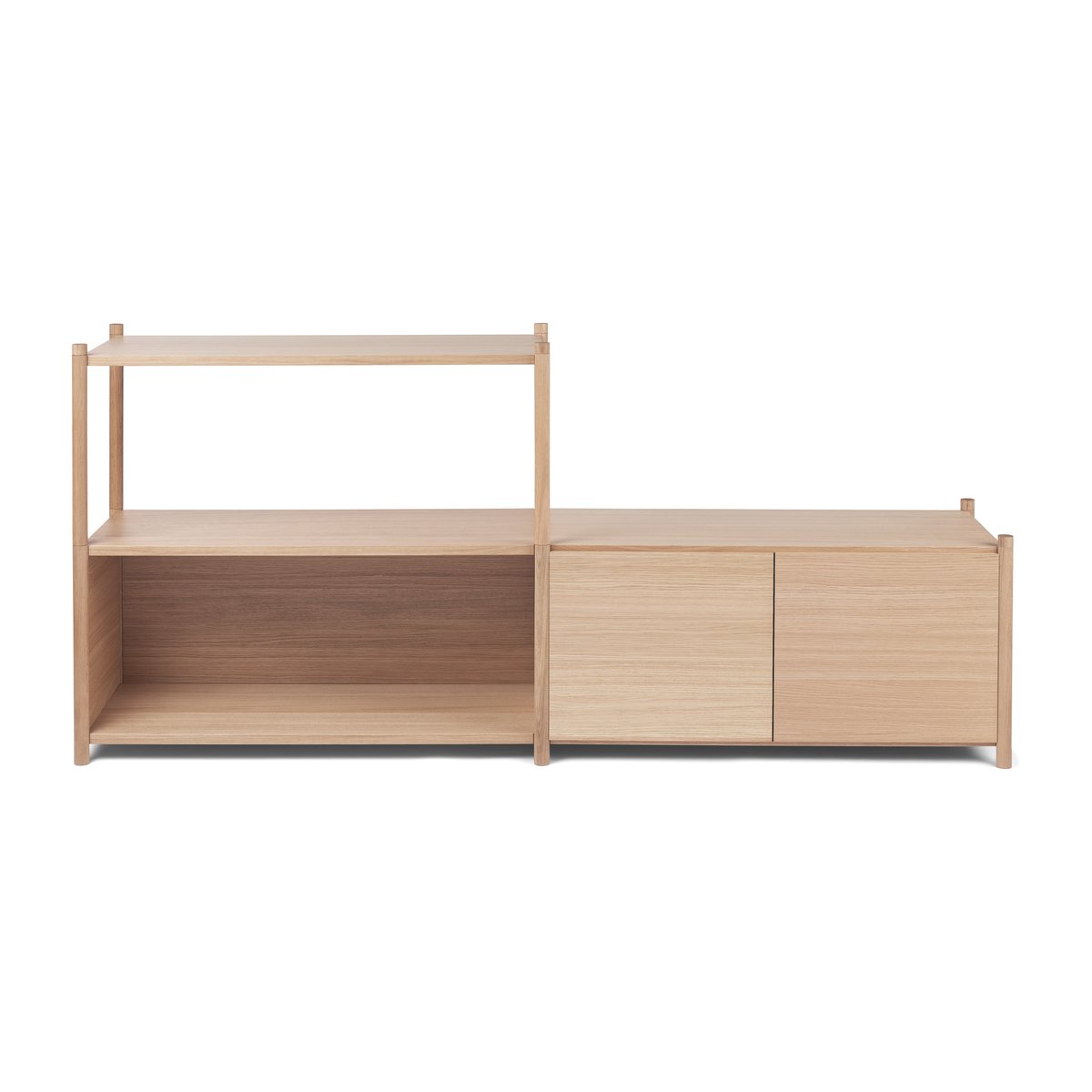 Gejst Sceene bookcase D Helle Eiche