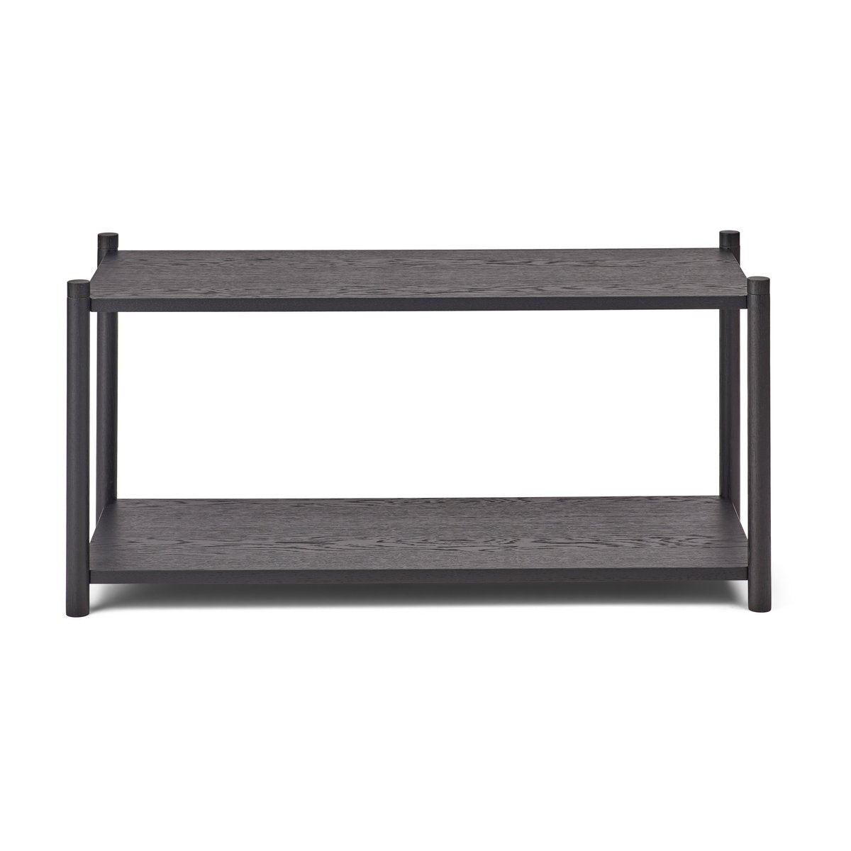 Gejst Sceene bookcase F Schwarz gebeizte Eiche