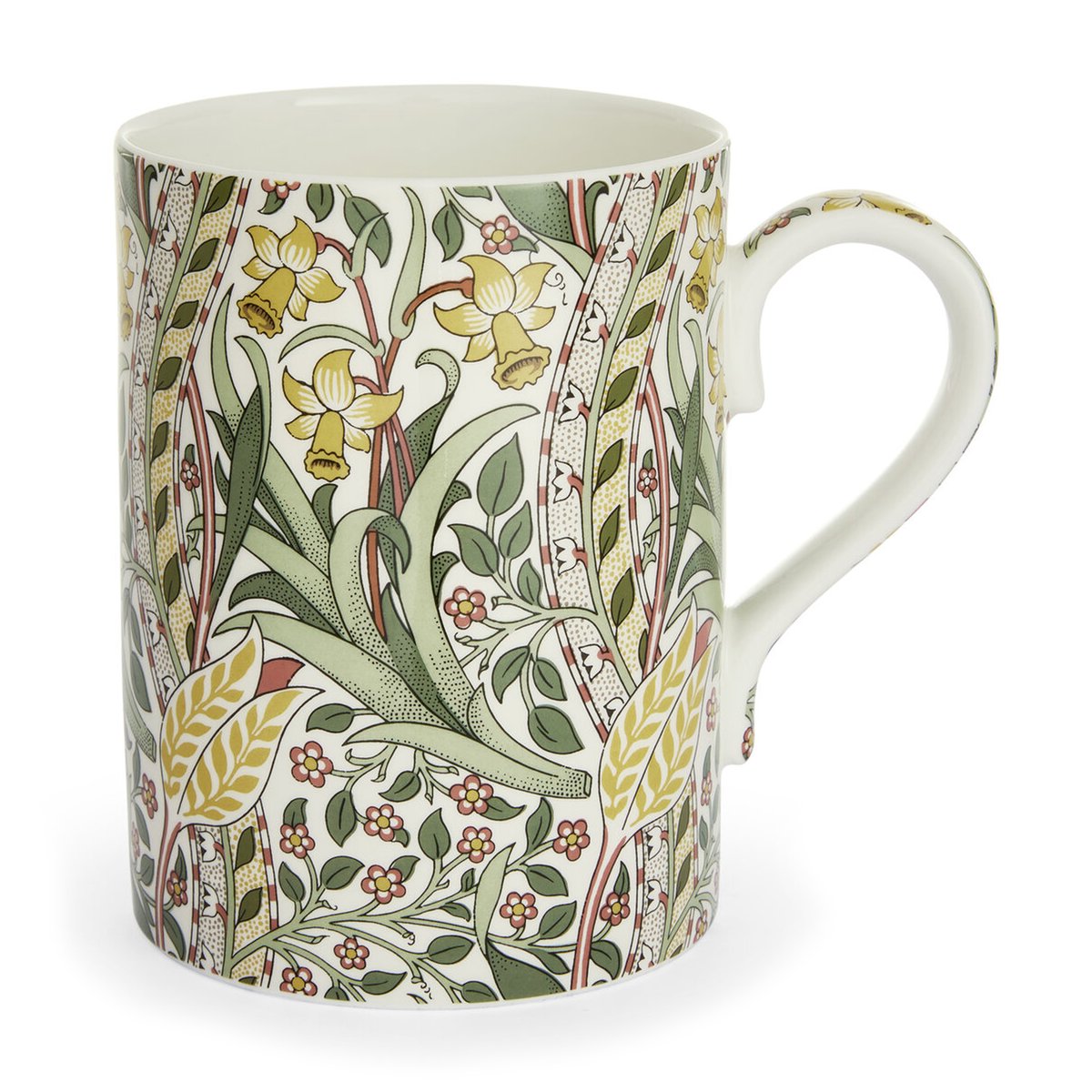 Spode Daffodil Tasse 35cl Bayleaf madder