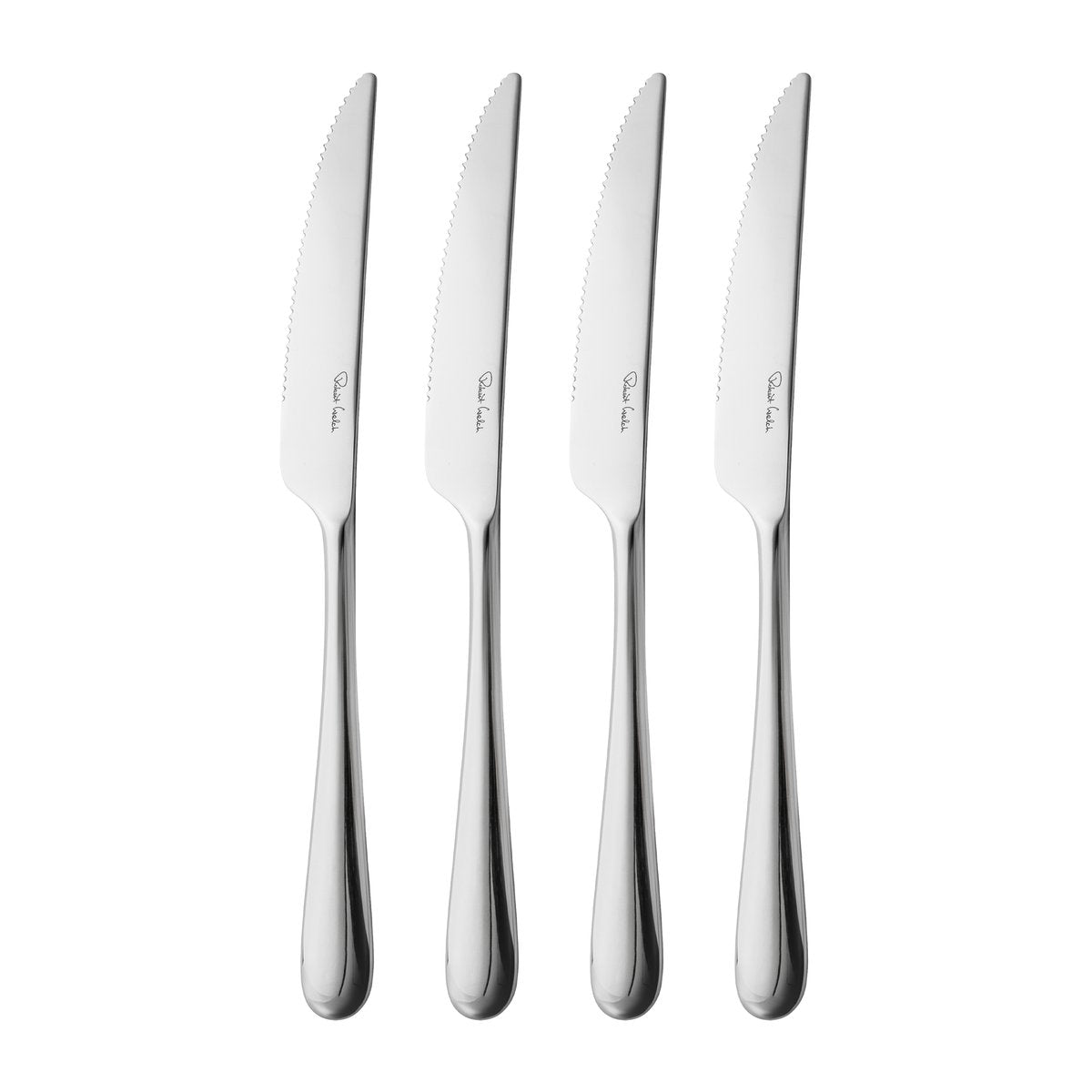 Robert Welch Kingham Bright Grillmesser 4er Pack Edelstahl